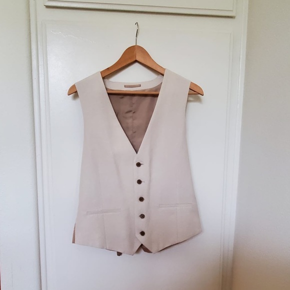 Farah suit jacket (44R) and vest (40R) - Picture 4 of 5